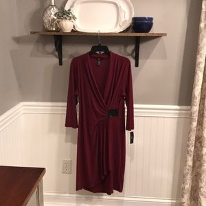 Alfani Woman size 0X Autumn Blush NWT burgundy